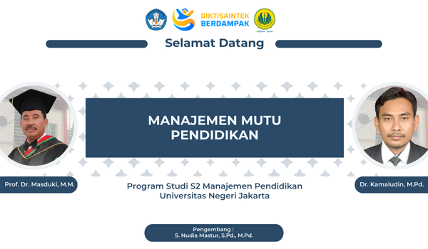Manajemen Mutu Pendidikan