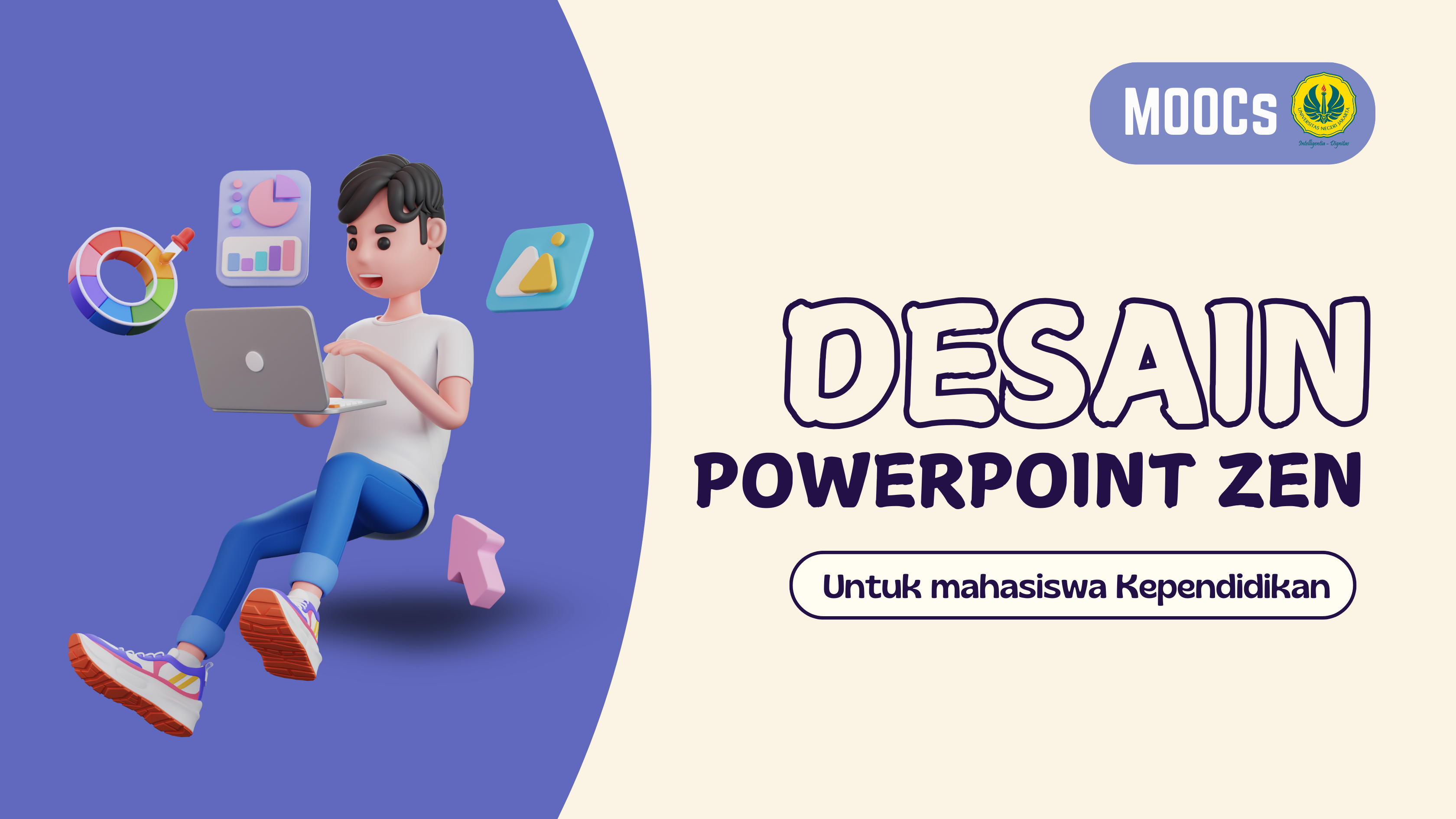 Desain PowerPoint Zen Untuk Mahasiswa Kependidikan